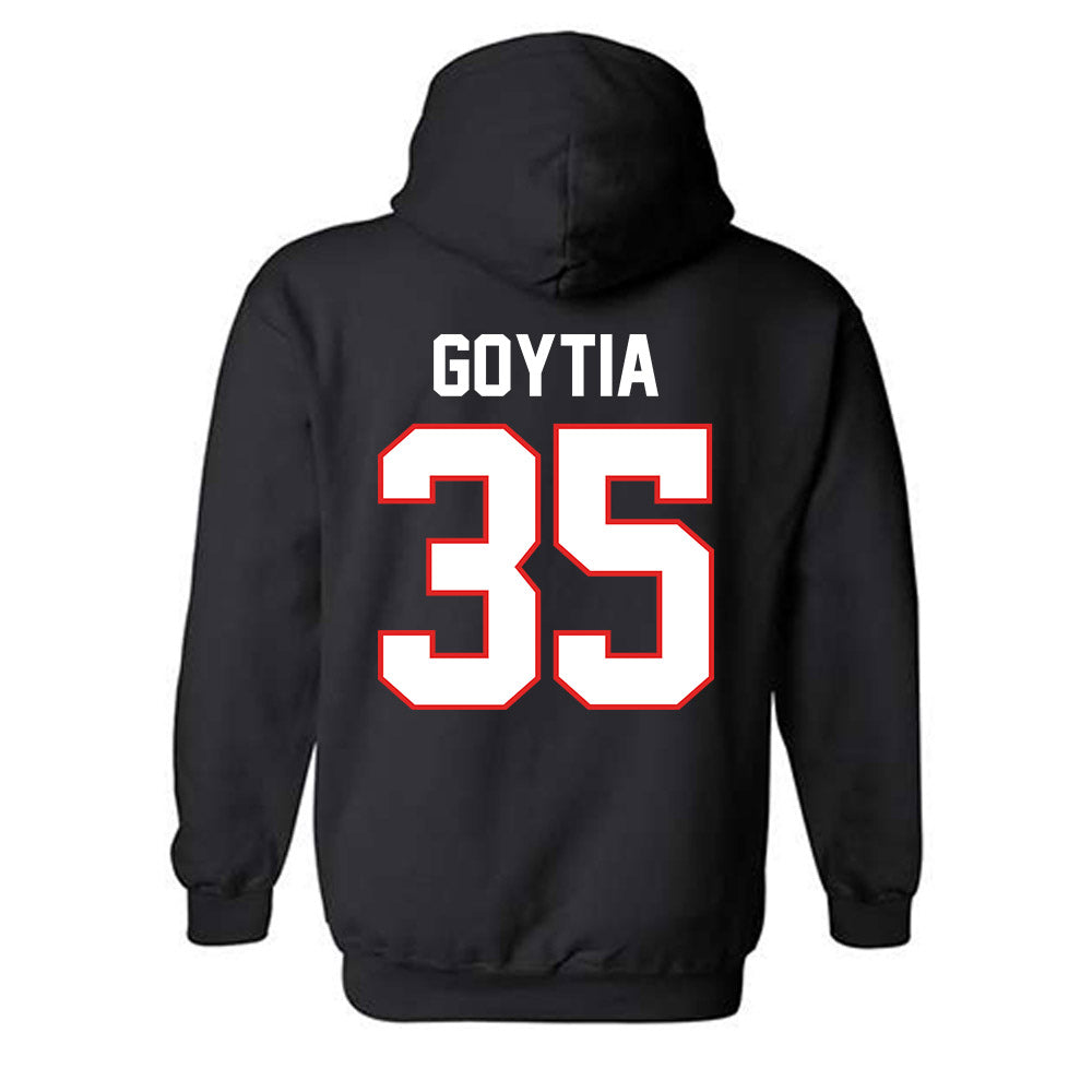 Texas Tech - NCAA Baseball : A.J. Goytia - Sports Shersey Hooded Sweatshirt-1