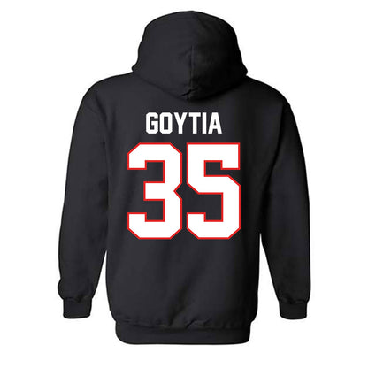 Texas Tech - NCAA Baseball : A.J. Goytia - Sports Shersey Hooded Sweatshirt-1