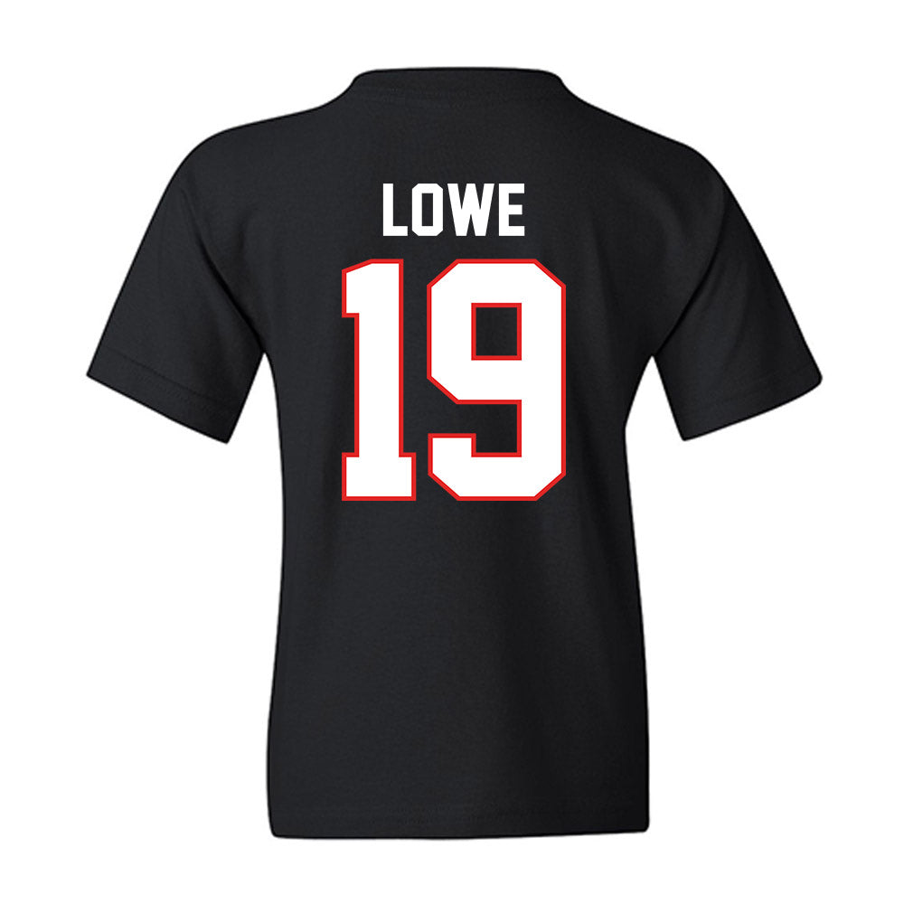 Texas Tech - NCAA Baseball : Jonny Lowe - Sports Shersey Youth T-Shirt-1