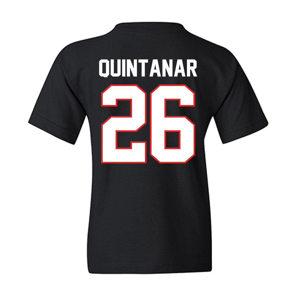 Texas Tech - NCAA Baseball : Matt Quintanar - Sports Shersey Youth T-Shirt-1