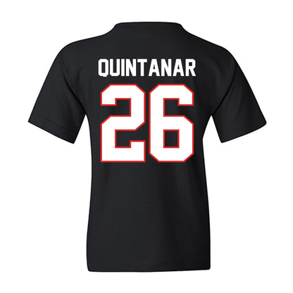 Texas Tech - NCAA Baseball : Matt Quintanar - Sports Shersey Youth T-Shirt-1