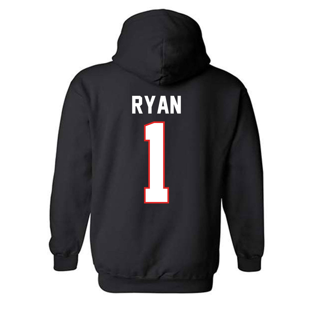 Texas Tech - NCAA Baseball : Coleman Ryan - Sports Shersey Hooded Sweatshirt-1