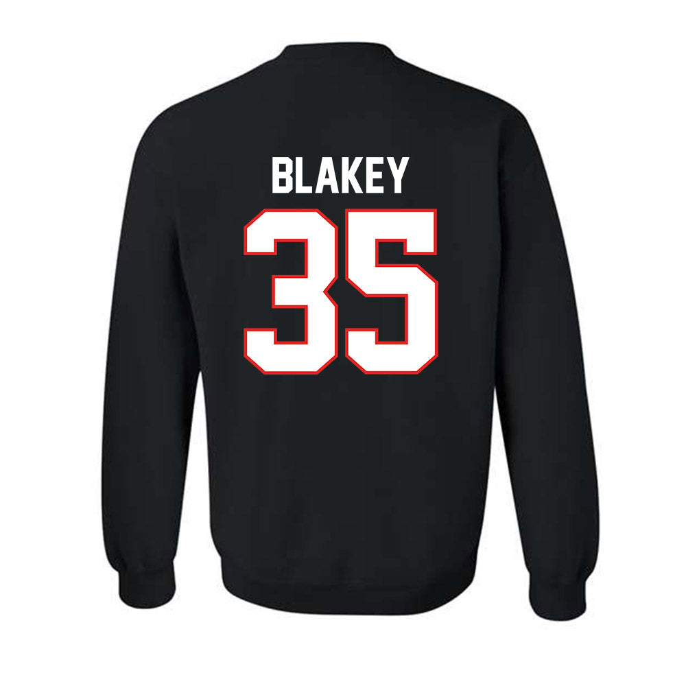 Texas Tech - NCAA Baseball : Dylan Blakey - Sports Shersey Crewneck Sweatshirt-1
