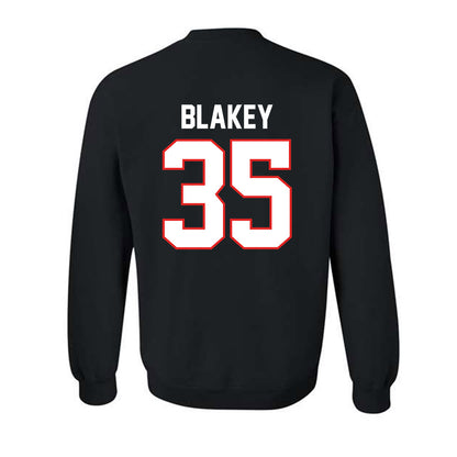 Texas Tech - NCAA Baseball : Dylan Blakey - Sports Shersey Crewneck Sweatshirt-1