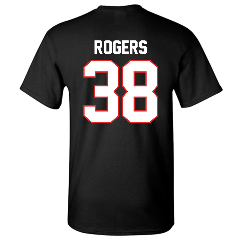 Texas Tech - NCAA Baseball : Jacob Rogers - Sports Shersey T-Shirt-1