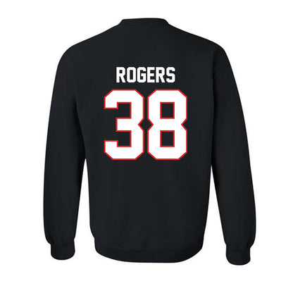 Texas Tech - NCAA Baseball : Jacob Rogers - Sports Shersey Crewneck Sweatshirt-1
