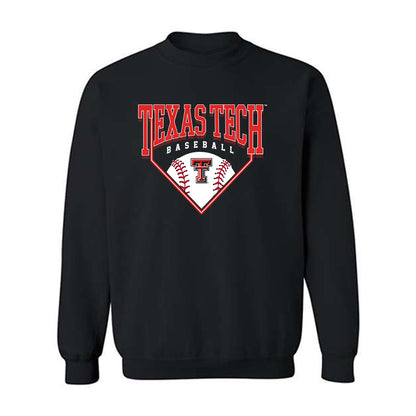Texas Tech - NCAA Baseball : Matt Quintanar - Sports Shersey Crewneck Sweatshirt-0