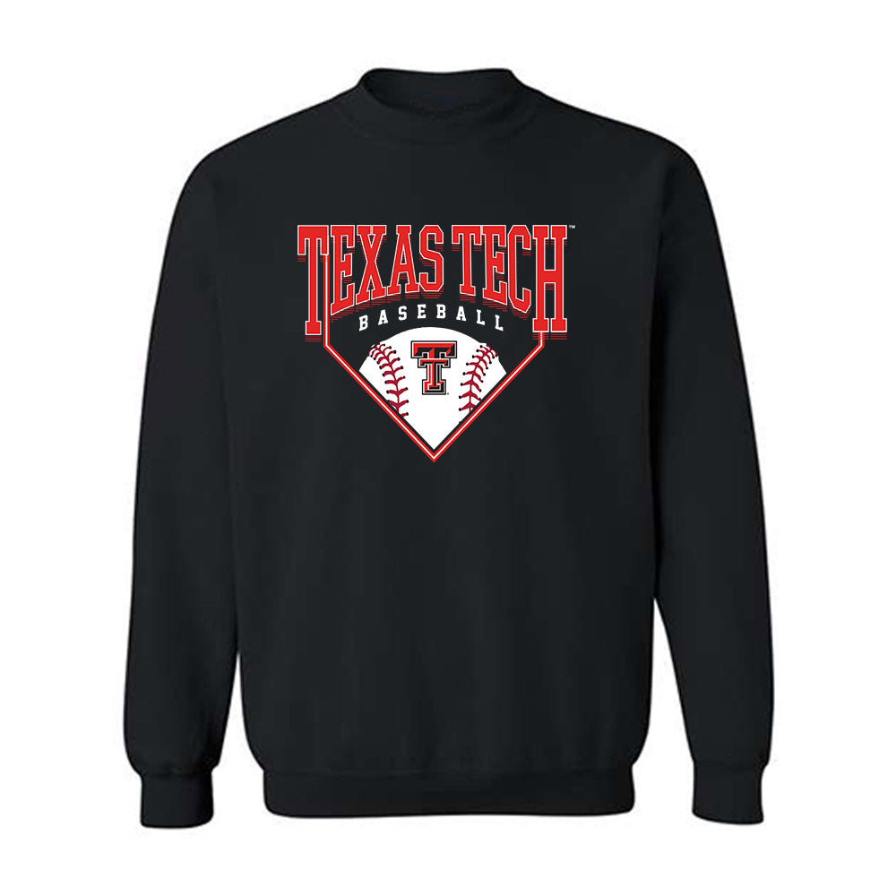 Texas Tech - NCAA Baseball : Daniel Hesse - Sports Shersey Crewneck Sweatshirt-0