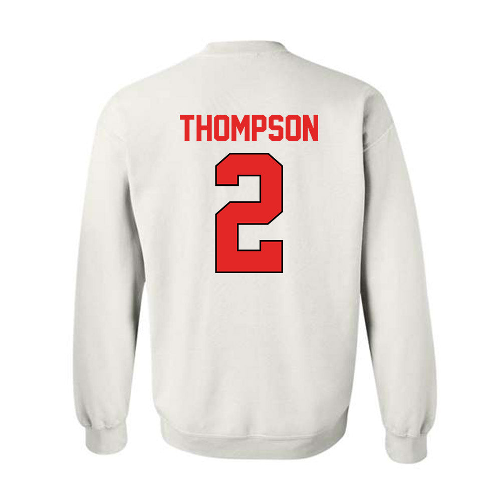 Texas Tech - NCAA Baseball : Kyeler Thompson - Sports Shersey Crewneck Sweatshirt-1