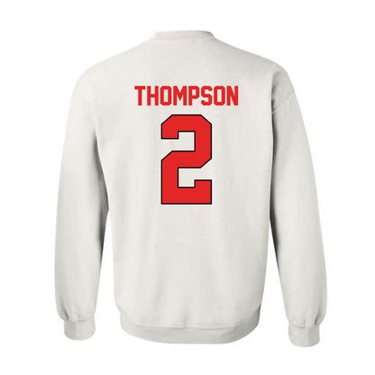 Texas Tech - NCAA Baseball : Kyeler Thompson - Sports Shersey Crewneck Sweatshirt-1