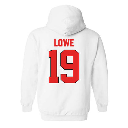 Texas Tech - NCAA Baseball : Jonathan Lowe - Sports Shersey Hooded Sweatshirt-1