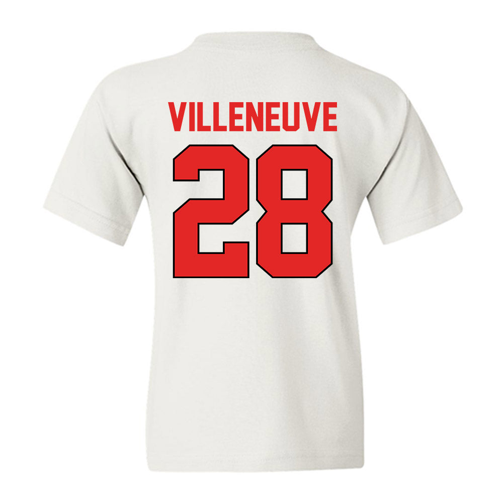 Texas Tech - NCAA Baseball : Robin Villeneuve - Sports Shersey Youth T-Shirt-1