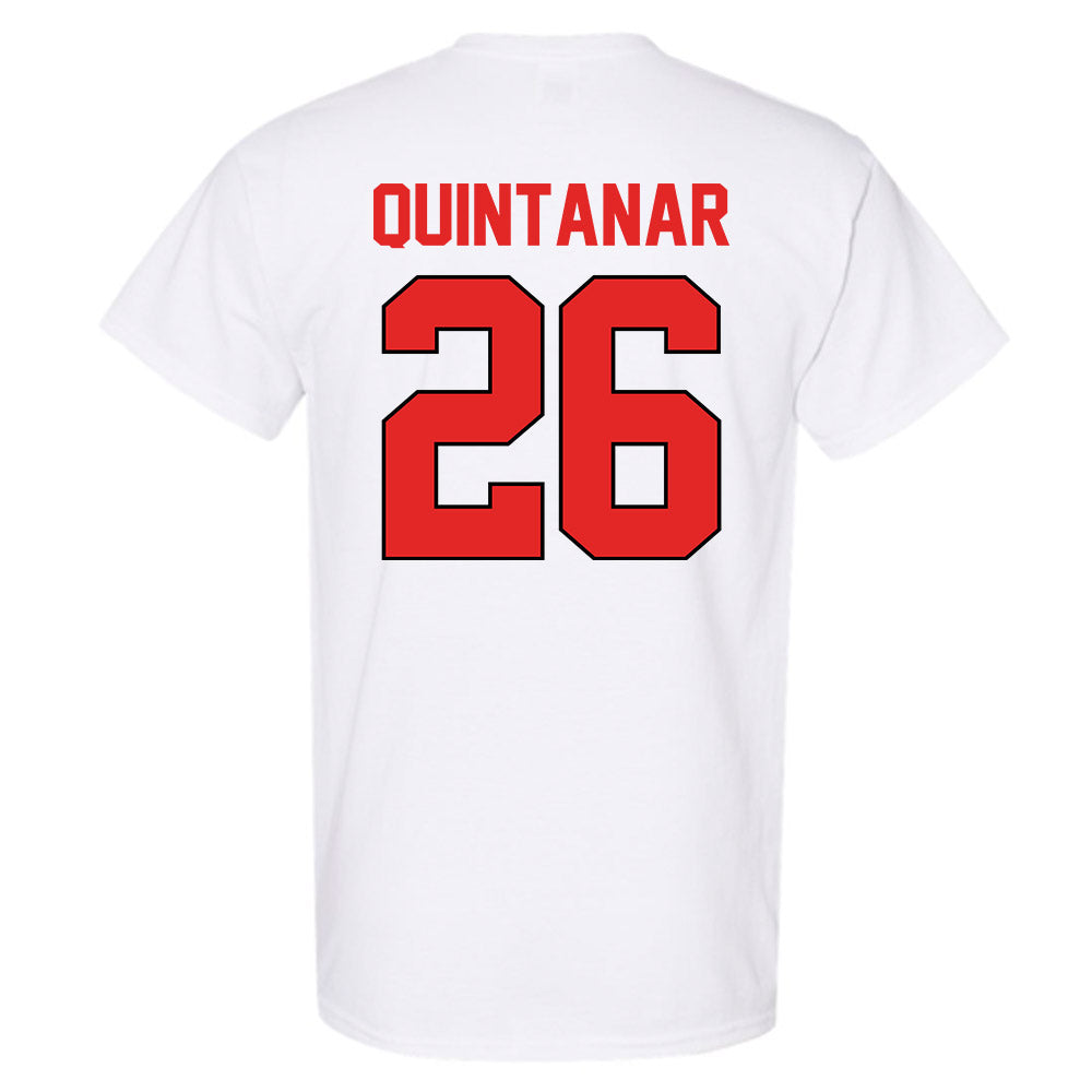 Texas Tech - NCAA Baseball : Matt Quintanar - Sports Shersey T-Shirt-1