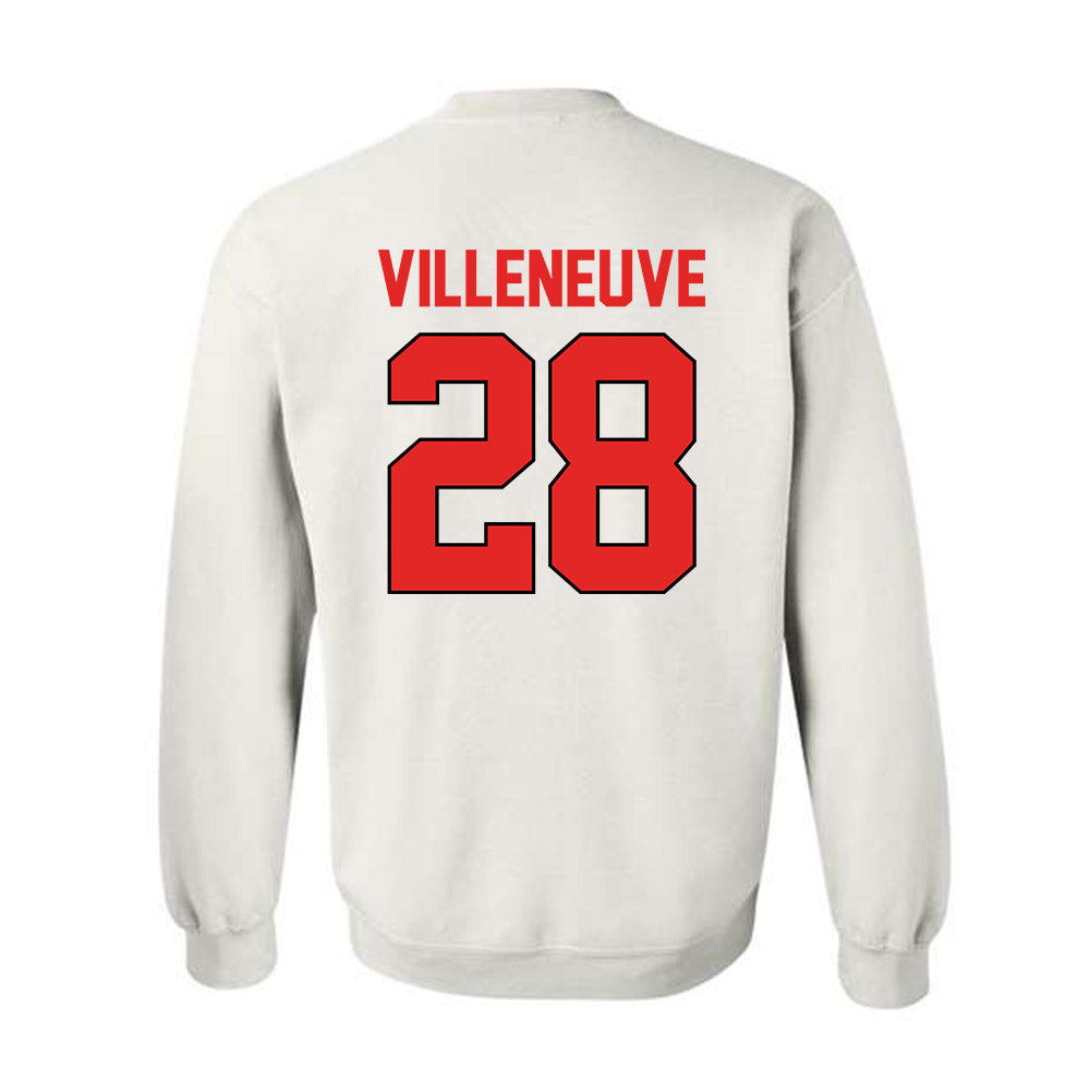 Texas Tech - NCAA Baseball : Robin Villeneuve - Sports Shersey Crewneck Sweatshirt-1
