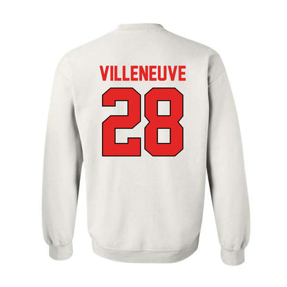 Texas Tech - NCAA Baseball : Robin Villeneuve - Sports Shersey Crewneck Sweatshirt-1