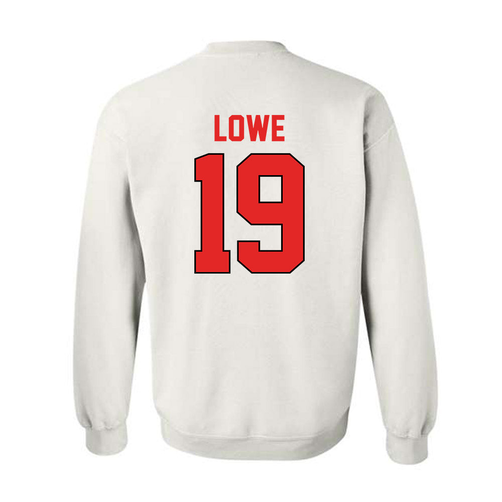 Texas Tech - NCAA Baseball : Jonathan Lowe - Sports Shersey Crewneck Sweatshirt-1