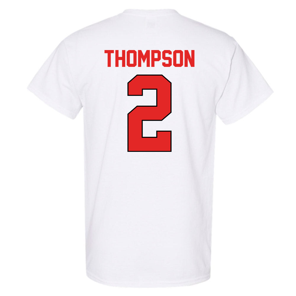 Texas Tech - NCAA Baseball : Kyeler Thompson - Sports Shersey T-Shirt-1