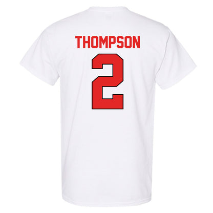 Texas Tech - NCAA Baseball : Kyeler Thompson - Sports Shersey T-Shirt-1