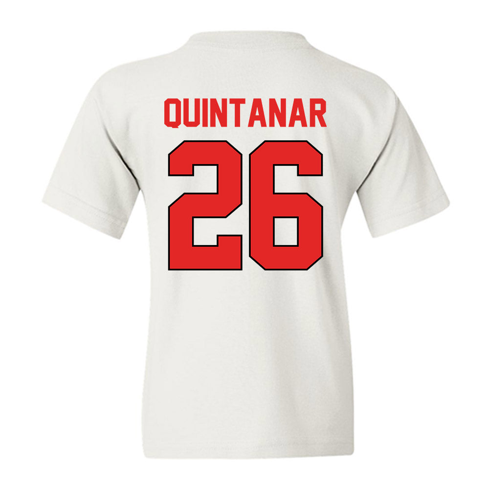 Texas Tech - NCAA Baseball : Matt Quintanar - Sports Shersey Youth T-Shirt-1