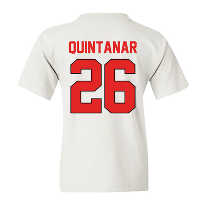 Texas Tech - NCAA Baseball : Matt Quintanar - Sports Shersey Youth T-Shirt-1