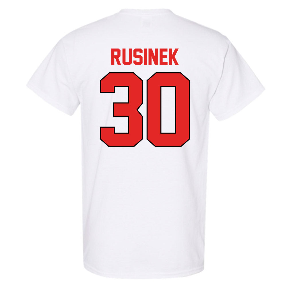 Texas Tech - NCAA Baseball : Jesse Rusinek - Sports Shersey T-Shirt-1