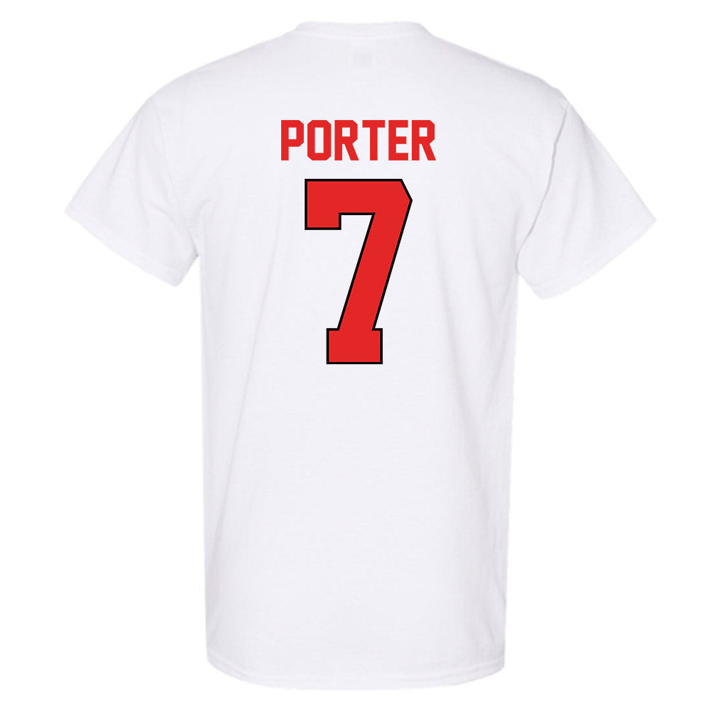 Texas Tech - NCAA Baseball : Hollis Porter - Sports Shersey T-Shirt-1