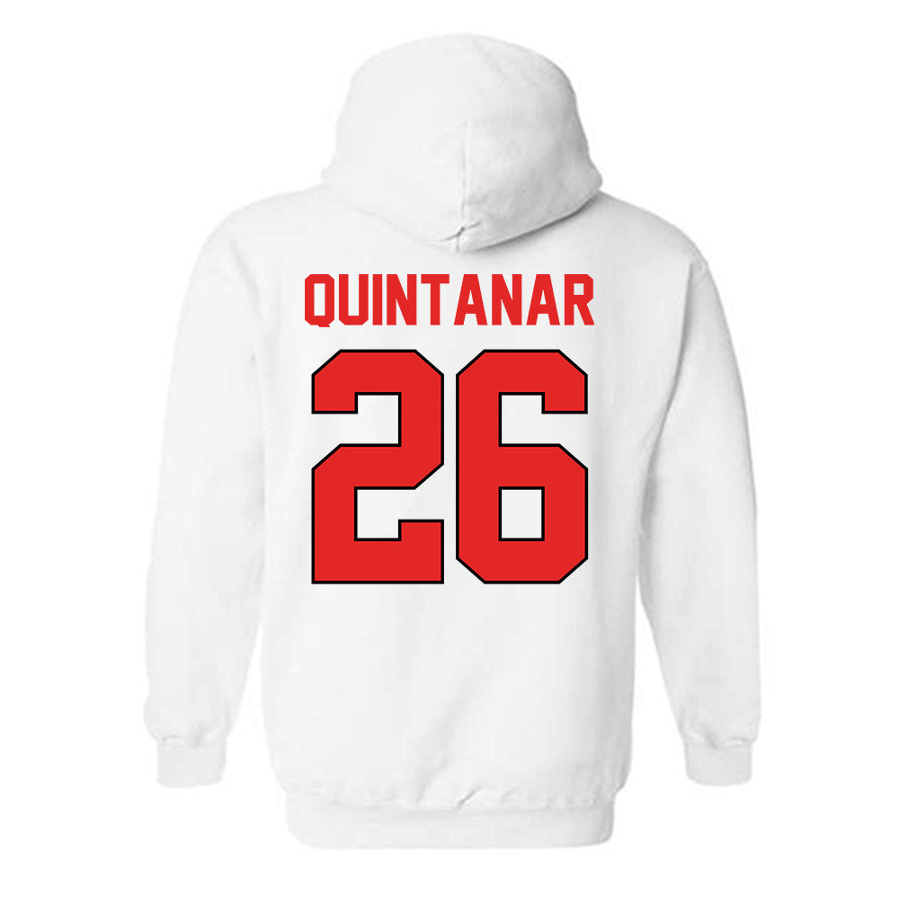 Texas Tech - NCAA Baseball : Matt Quintanar - Sports Shersey Hooded Sweatshirt-1