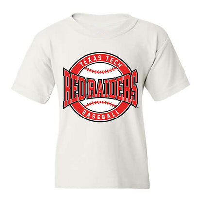 Texas Tech - NCAA Baseball : Jace Souza - Sports Shersey Youth T-Shirt-0