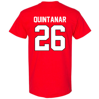 Texas Tech - NCAA Baseball : Matt Quintanar - Sports Shersey T-Shirt-1