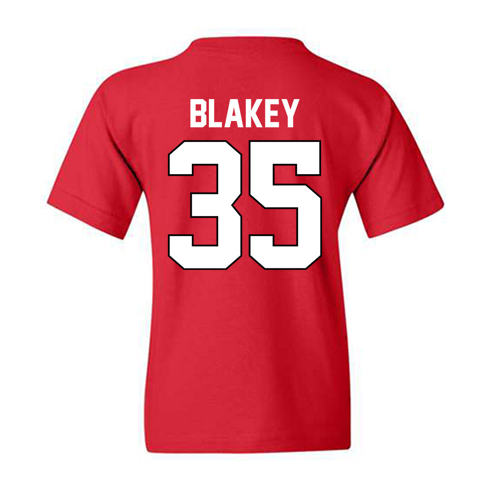 Texas Tech - NCAA Baseball : Dylan Blakey - Sports Shersey Youth T-Shirt-1