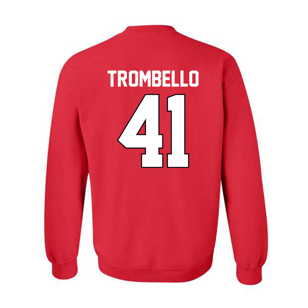 Texas Tech - NCAA Baseball : Brady Trombello - Sports Shersey Crewneck Sweatshirt