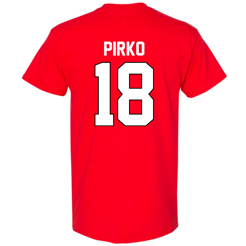 Texas Tech - NCAA Baseball : lukas pirko - Sports Shersey T-Shirt-1