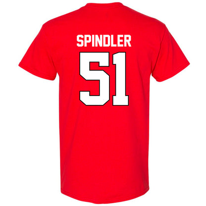 Texas Tech - NCAA Baseball : Jake Spindler - Sports Shersey T-Shirt-1