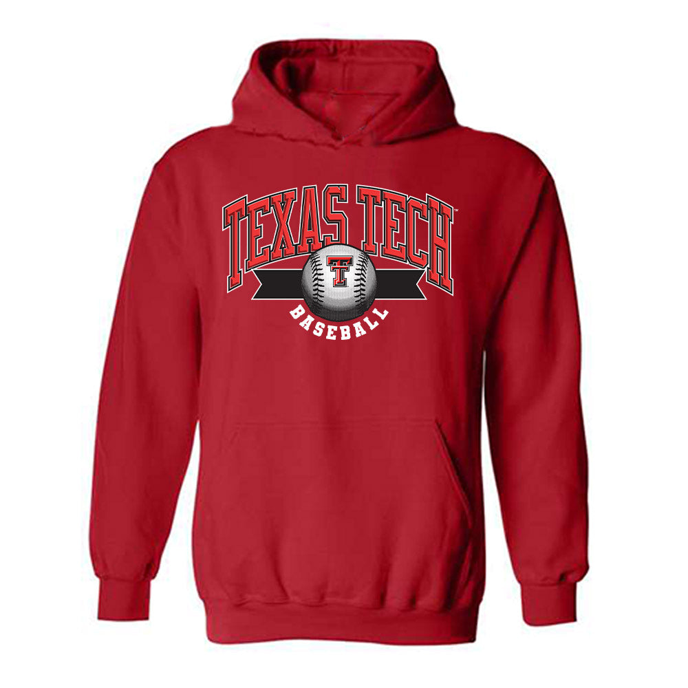 Texas Tech - NCAA Baseball : Daniel Hesse - Sports Shersey Hooded Sweatshirt-0