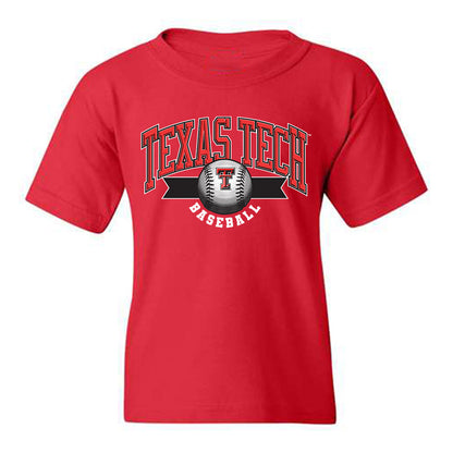 Texas Tech - NCAA Baseball : Connor Mohan - Sports Shersey Youth T-Shirt