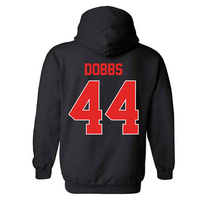 Texas Tech - NCAA Softball : Allyson Dobbs - Sports Shersey Hooded Sweatshirt-1