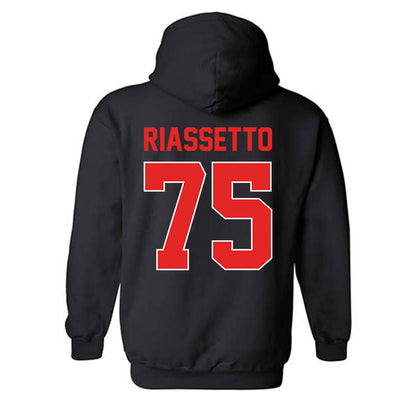 Texas Tech - NCAA Softball : Chloe Riassetto - Sports Shersey Hooded Sweatshirt