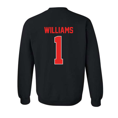 Texas Tech - NCAA Softball : Mia Williams - Sports Shersey Crewneck Sweatshirt-1