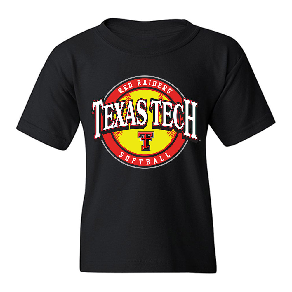 Texas Tech - NCAA Softball : Kasidi Pickering - Sports Shersey Youth T-Shirt-0