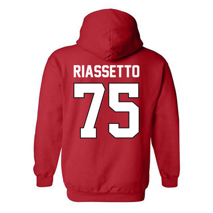 Texas Tech - NCAA Softball : Chloe Riassetto - Sports Shersey Hooded Sweatshirt