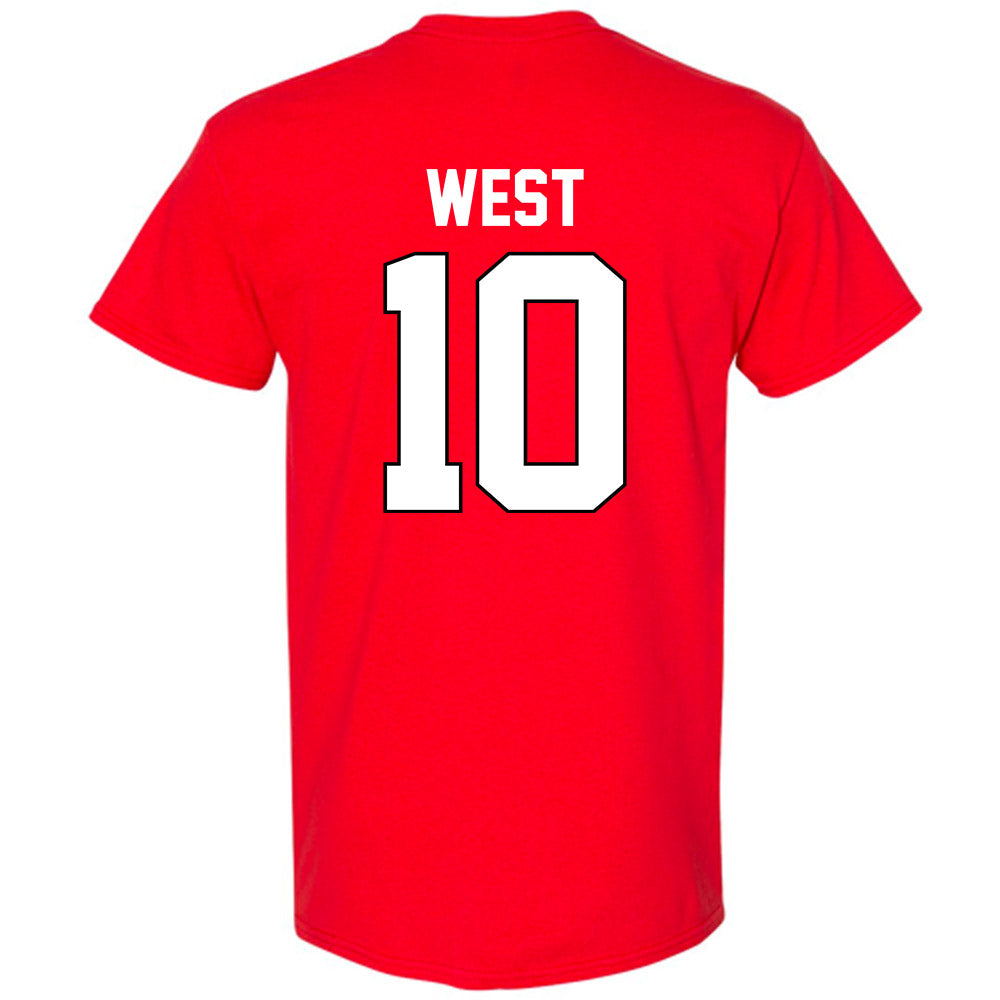 Texas Tech - NCAA Softball : Mallie West - Sports Shersey T-Shirt-1