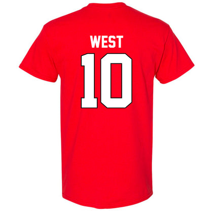 Texas Tech - NCAA Softball : Mallie West - Sports Shersey T-Shirt-1
