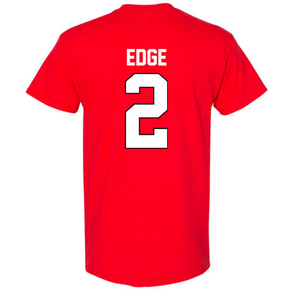 Texas Tech - NCAA Softball : Cimone Edge - Sports Shersey T-Shirt-1