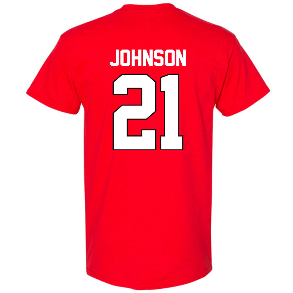 Texas Tech - NCAA Softball : Alana Johnson - Sports Shersey T-Shirt-1