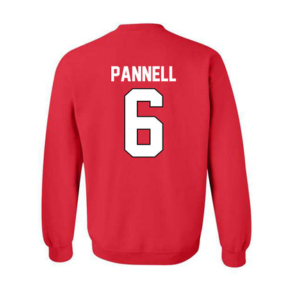 Texas Tech - NCAA Softball : Taylor Pannell - Sports Shersey Crewneck Sweatshirt-1