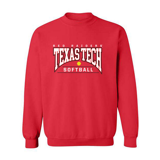 Texas Tech - NCAA Softball : Makayla Garcia - Sports Shersey Crewneck Sweatshirt-0