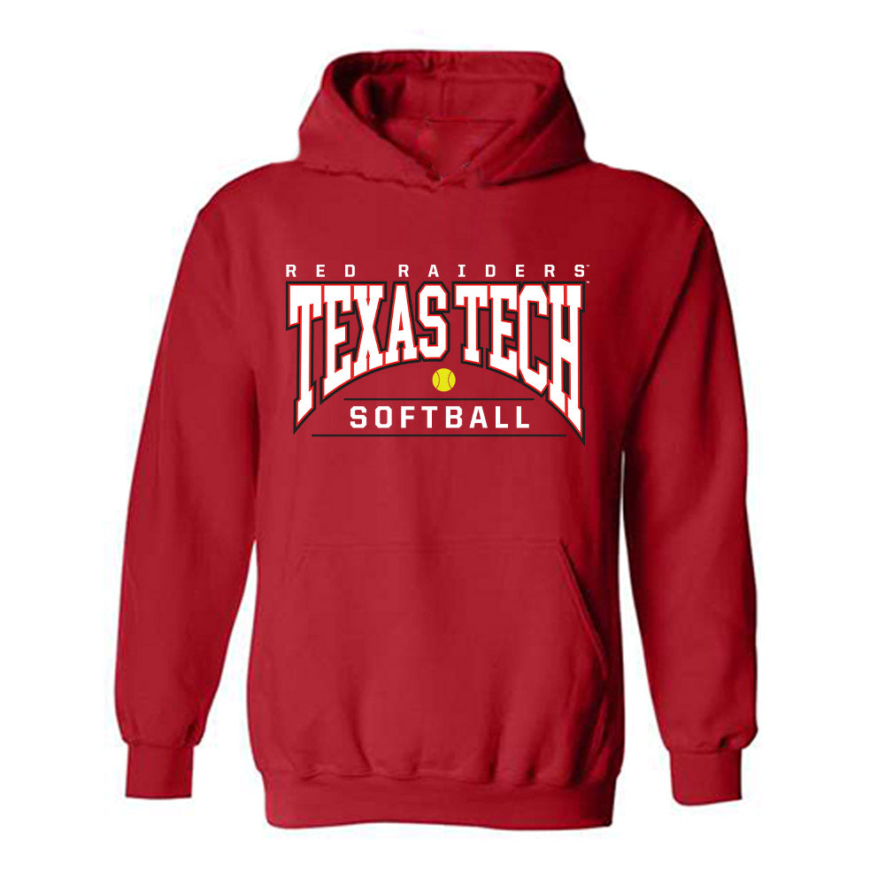 Texas Tech - NCAA Softball : Mallie West - Sports Shersey Hooded Sweatshirt-0