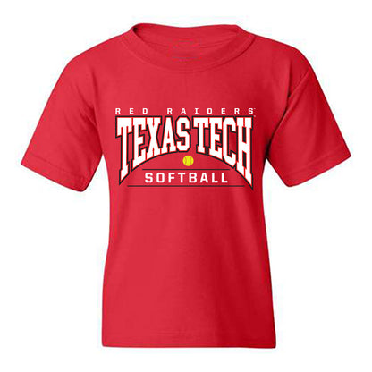 Texas Tech - NCAA Softball : Kasidi Pickering - Sports Shersey Youth T-Shirt-0