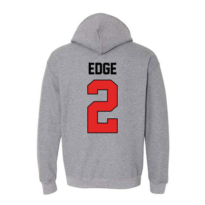 Texas Tech - NCAA Softball : Cimone Edge - Sports Shersey Hooded Sweatshirt-1