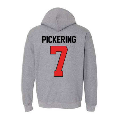 Texas Tech - NCAA Softball : Kasidi Pickering - Sports Shersey Hooded Sweatshirt-1